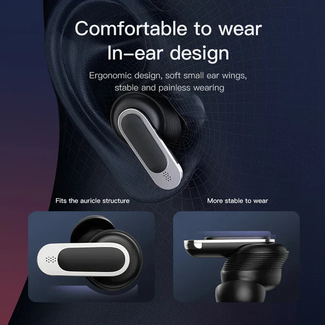 Wireless Touch Screen Smart Earbuds  سماعات أذن ذكية بشاشة تعمل باللمس